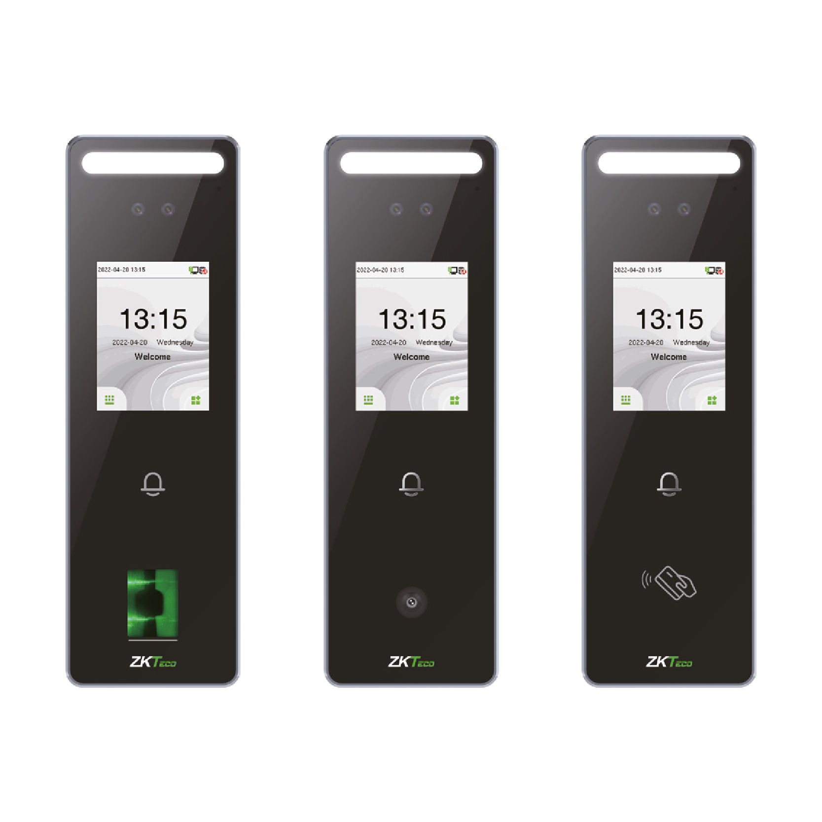SpeedFace V3L Face fingerprint with QR code reader